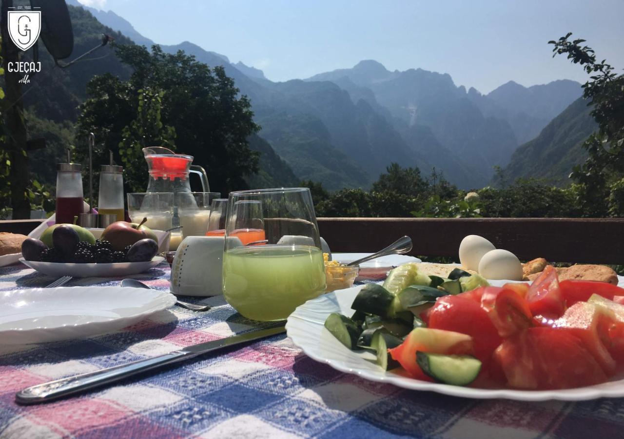 Villa Gjecaj Guesthouse And Restaurant Theth Exterior foto